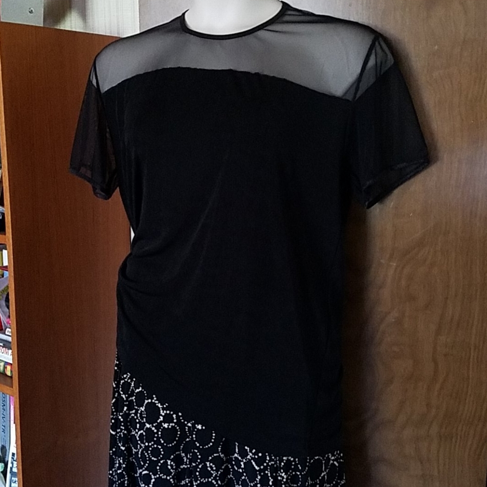 SOLD - Mesh yoke top by Susan Lawrence - Picture 5 of 6